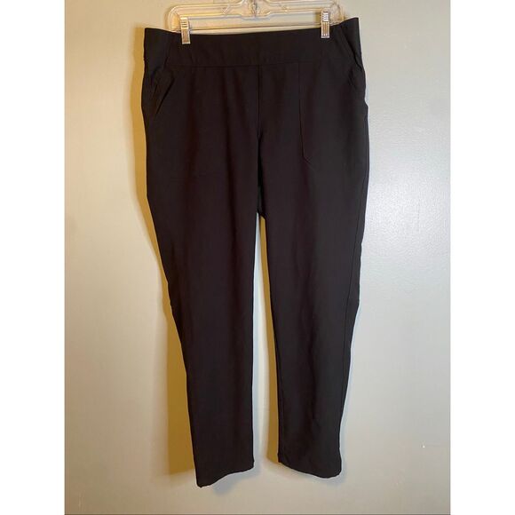 Weatherproof Vintage Black Slim Pants Size Large NWT - Picture 1 of 6